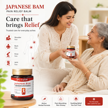 Japanese Pain Relief Balm – Fast-Absorbing Massage Gel for Joint, Back & Muscle Pain | Special Launch Offer(Pack of 2)