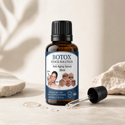 Botox Stock Solution Anti-Aging Anti-Wrinkle Serum | Fine Line & Youthful Glow Care – 30ml (Buy 1 Get 1 FREE)