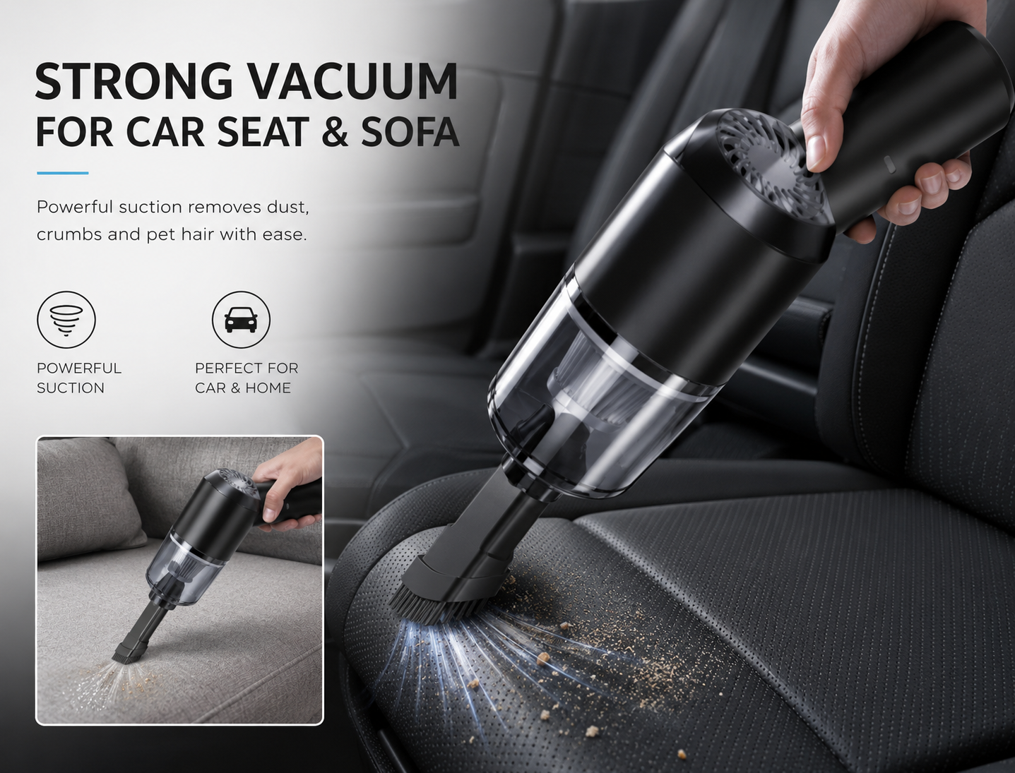 3 in 1 Car Vacuum Cleaner