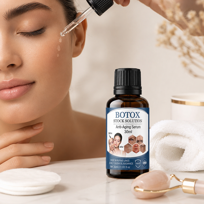 Botox Stock Solution Anti-Aging Anti-Wrinkle Serum | Fine Line & Youthful Glow Care – 30ml (Buy 1 Get 1 FREE)