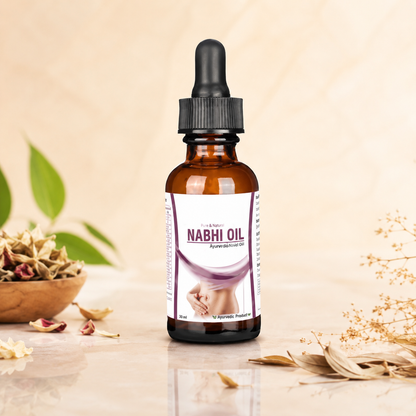 Herbal Nabhi Oil for Daily Belly Button Care | Ayurvedic Wellness Drops – Pack of 1