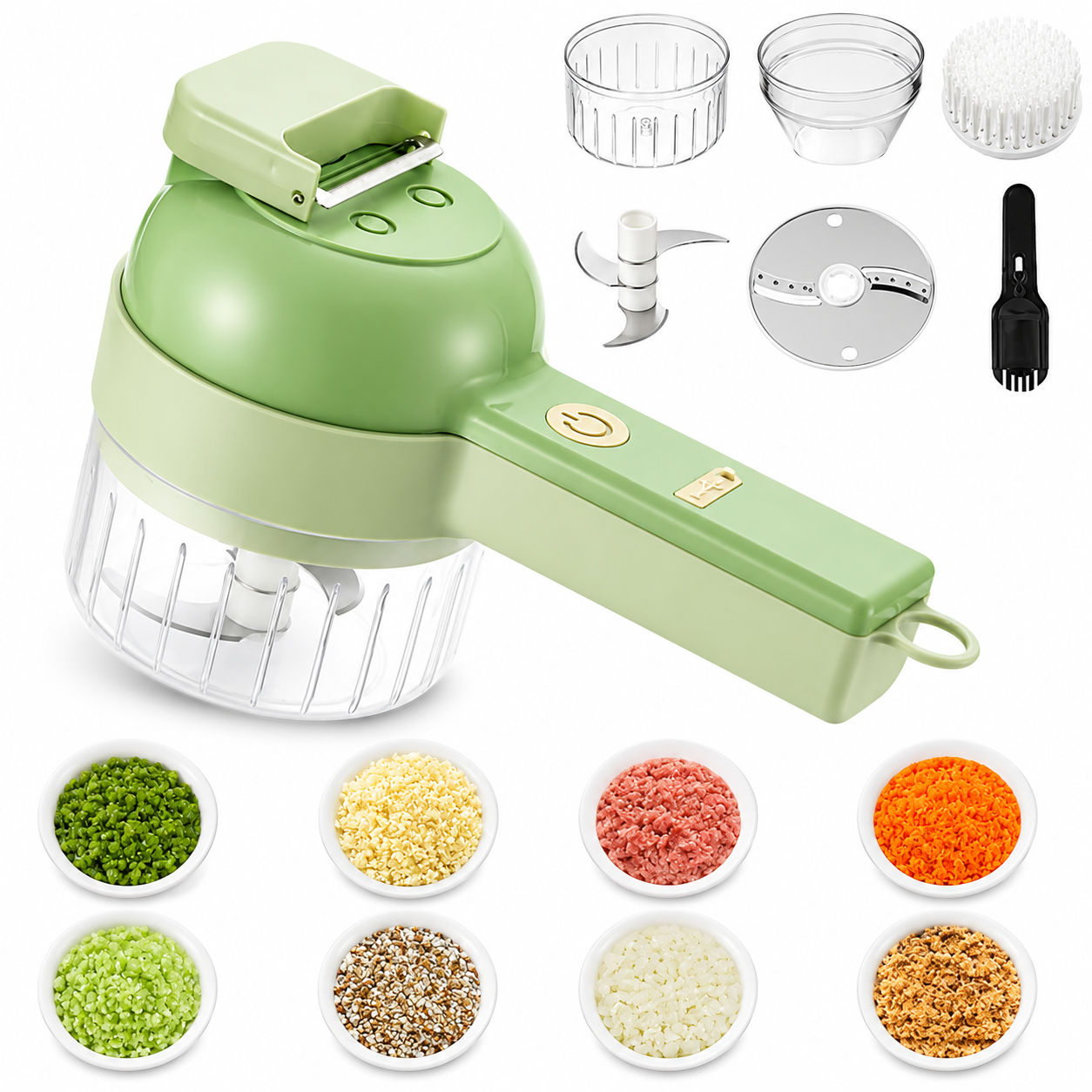 Portable Electric Vegetable Cutter Set