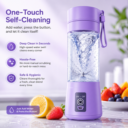 USB rechargeable mini juicer blender